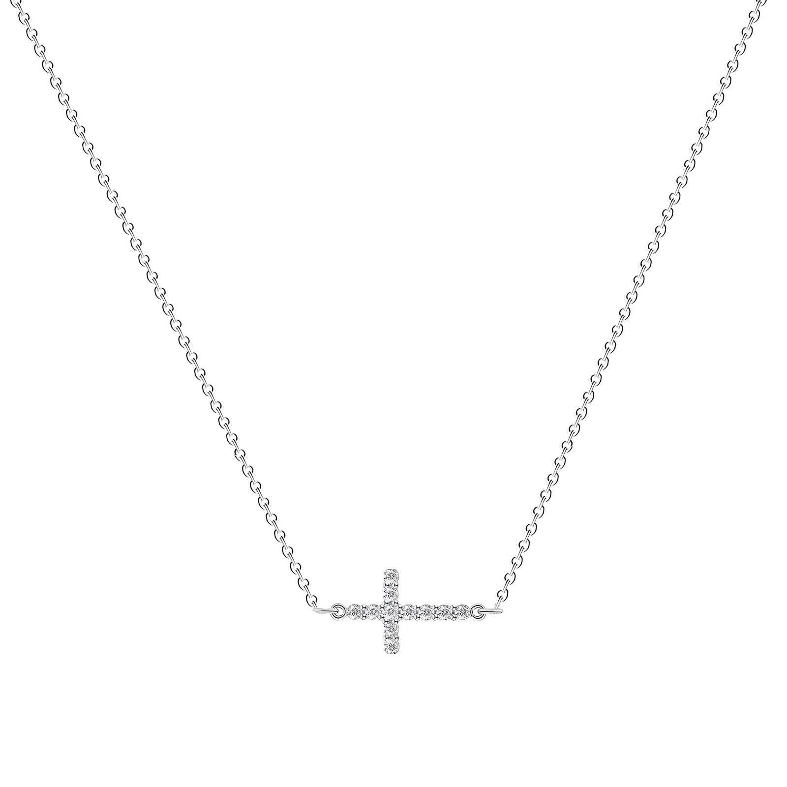 Collana SIDEREAL CROSS SILVER
