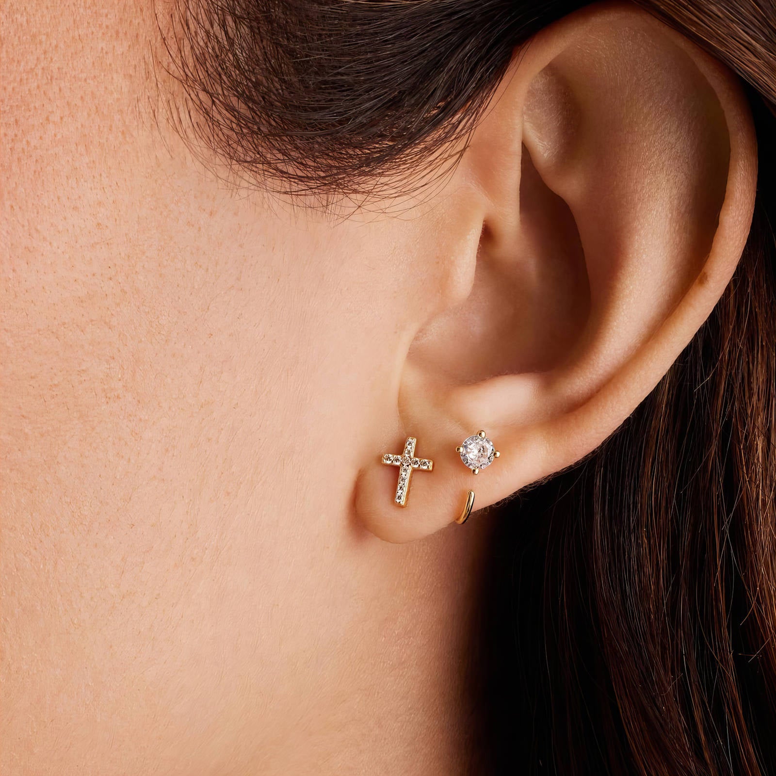 Orecchini CELESTIAL CROSS